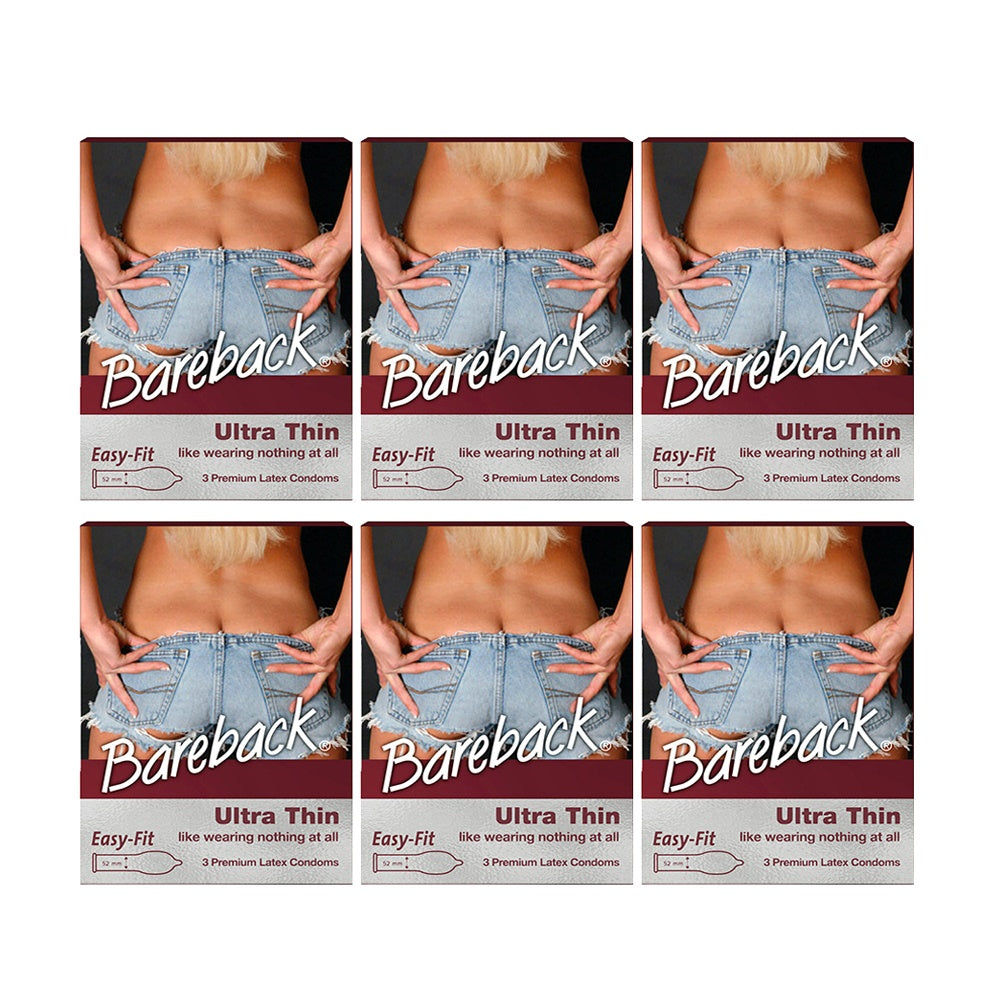 Bareback® Ultra Thin Condoms 3's