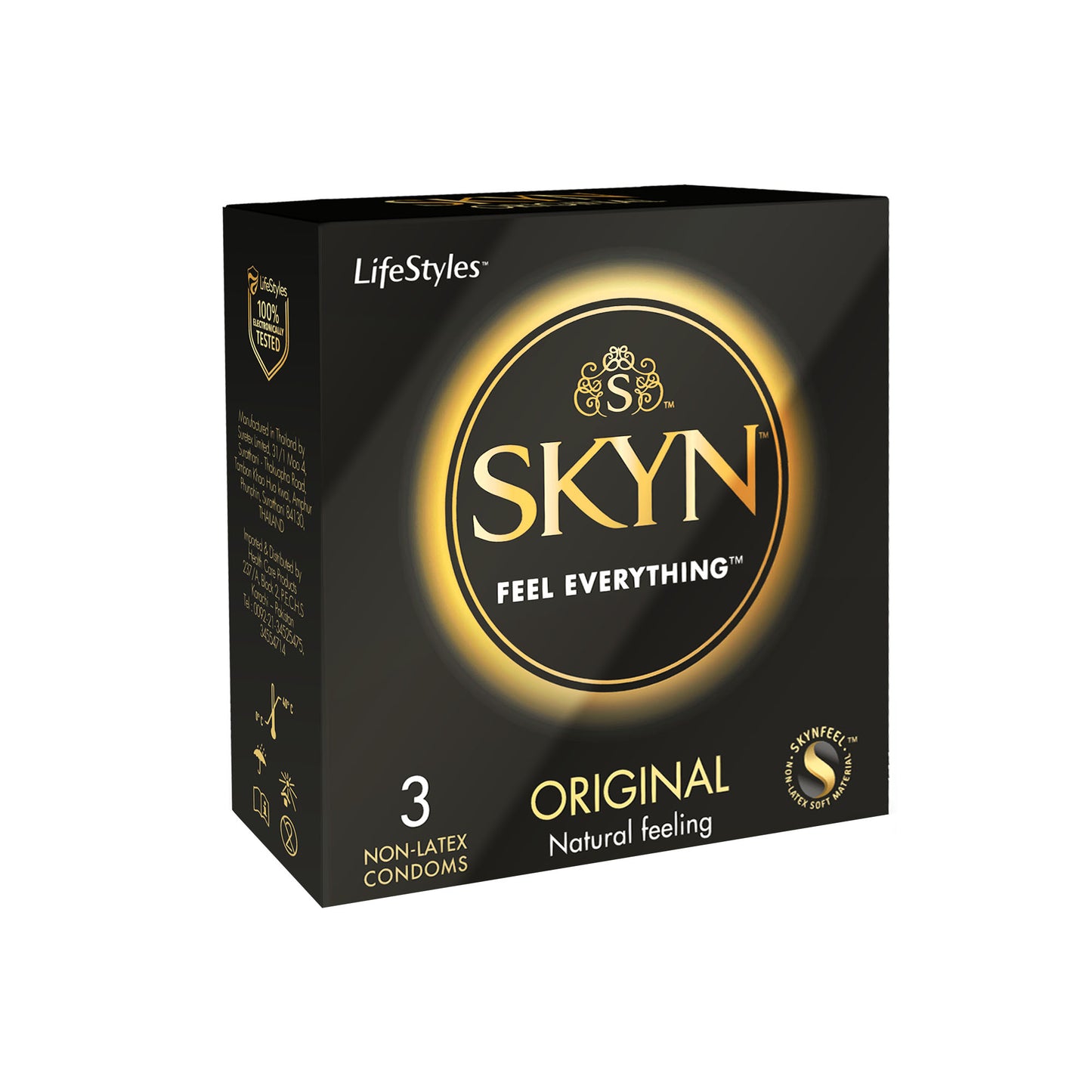 SKYN® ORIGINAL Non-Latex Condoms 3's