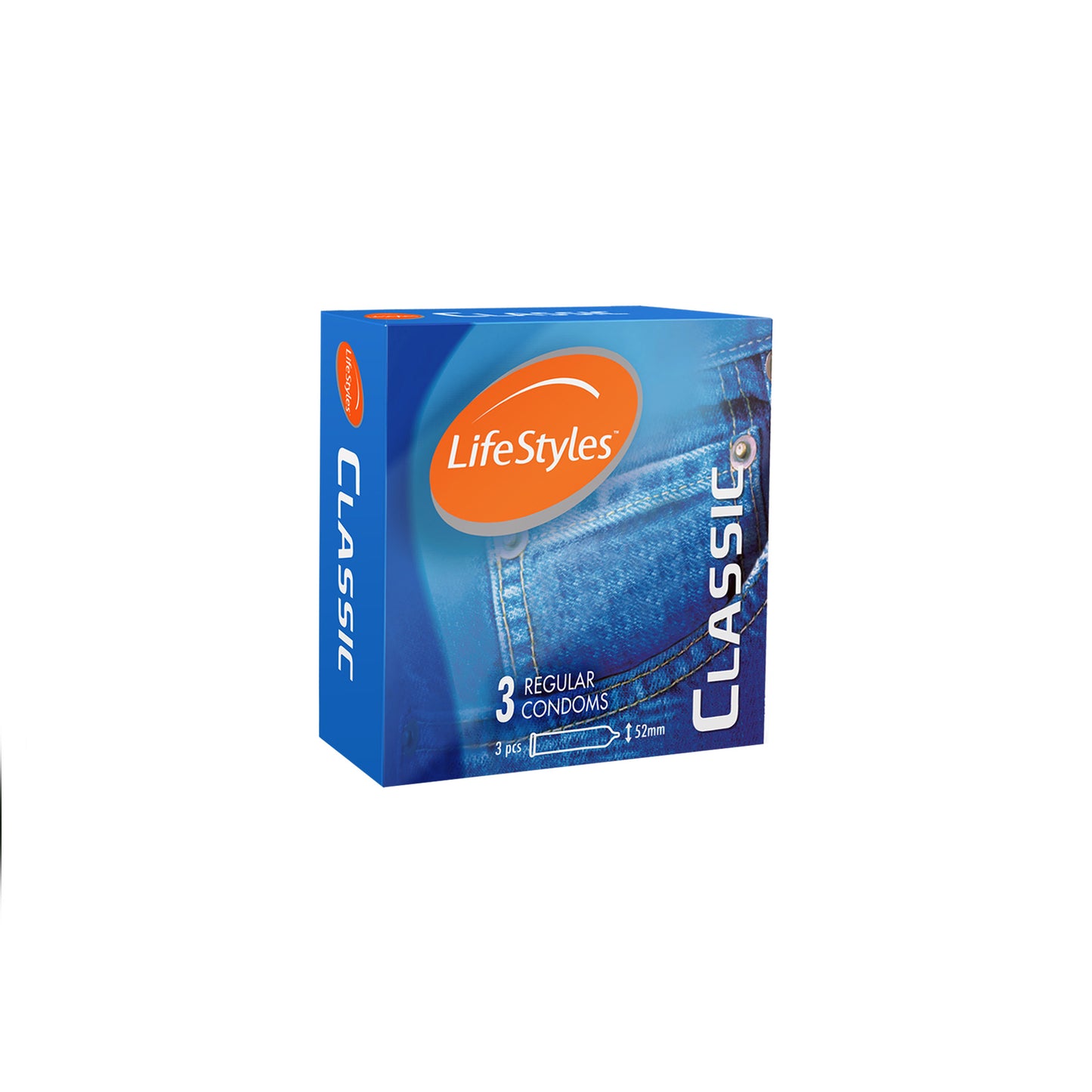 LifeStyles Classic 3's Condoms [BUNDLE OF 12 BOXES]